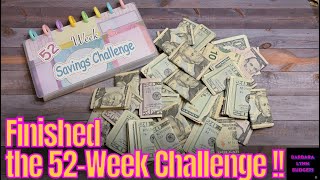 Unstuffing And Counting the 52Week Savings Challenge 23121 savingschallenges cashstuffing [upl. by Moth]