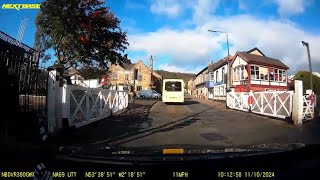 Drive 40 UK  East Lancs Railway Stations then M66 M62 M621 A639 M1 A1 to Wetherby  11102024 [upl. by Hank62]