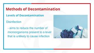 18 Infection Control Course  Module 3 Methods of Decontamination [upl. by Lyda]