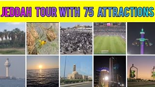 75 ATTRACTIONS OF JEDDAH  A MUST SEE [upl. by Snyder]