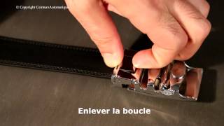 Mode demploi dune Ceinture Sans Trou en vidéo [upl. by Attiuqihc]