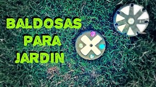 Como Hacer Baldosas Para Jardin [upl. by Eeimaj]