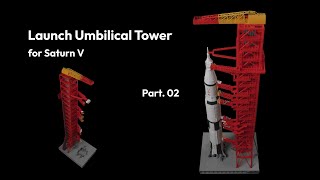 Saturn V Launch Umbilical Tower Part02 [upl. by Nivrek]