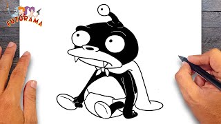 How to draw Nibbler Futurama [upl. by Llenrep230]