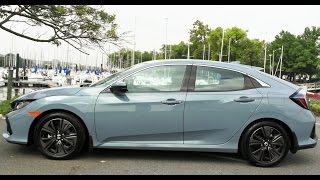 2017 Honda Civic Hatchback Test Drive amp Review [upl. by Ninnette]