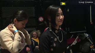 Tibetan popular dances for Losar 2019 in Paris [upl. by Einafit]