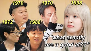 SAKURA using her idol experience to roast these SENIOR comedians on their own shows 20232024 [upl. by Aiken821]