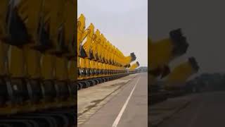 lots of excavators machine technology truck amazing subscribe short shorts [upl. by Yessac]