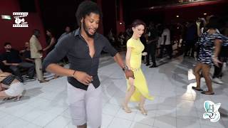 Terry SalsAlianza amp Lucile  salsa social dancing  Martinique Int Salsa Festival 2018 [upl. by Ennaerb]