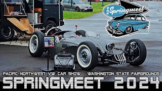 VW Car Show in Puyallup WA PNW Springmeet 2024 [upl. by Fernyak]