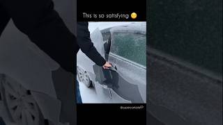 Frozen carAn icy grip trailer sportscar frozenautomobile sportsvehicle shortsviral [upl. by Ativel]