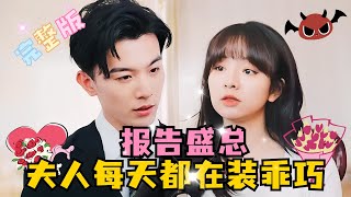 MULTI SUB 《报告盛总，夫人每天都在装乖巧》 💕超甜！李是侥×王子怡✨因为我体弱，活不过三十岁，盛总和我闪婚了，其实我是装的！短剧 MiniDrama 精彩大陆短剧 [upl. by Alroy]