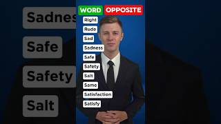 Word opposite wordopposites english learnenglish learnenglishonline englishtips englishclass [upl. by Kindig]