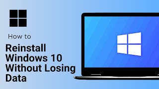 How to Reinstall Windows 10 Without Losing Data [upl. by Olegnaed]