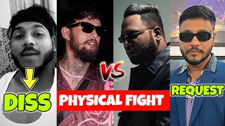 RAGA VS HARJAS PHYSICAL FIGHT 😱  RAFTAAR REQUEST amp COLLAB REVEAL  KING ON DISS GAME amp HUSTLE 4 [upl. by Zehc]