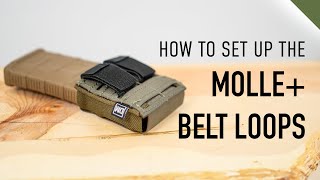 MOLLE Belt Loops Setup [upl. by Halla210]