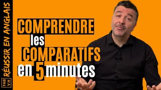 🇬🇧Comprendre le COMPARATIF en ANGLAIS en 5 MINUTES🧭 [upl. by Ulberto]