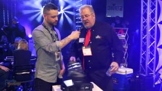 Chauvet Intimidator Wave 360 IRC  NAMM 2016 [upl. by Acenom819]