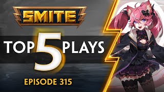 SMITE  Top 5 Plays  Episode 315 [upl. by Dodds]