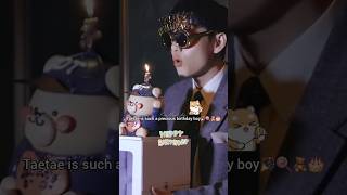 Winter ahead cinematic mv BTSstaff gave Tae a advance bday surprise🎉 shorts taehyung bts [upl. by Cresa475]