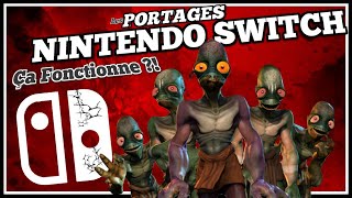 Les Portages Nintendo Switch ça fonctionne  🤔  Oddworld Munchs Odyssee GAMEPLAY FR [upl. by Cale565]