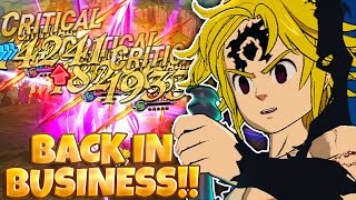 THIS META ASSAULT MELIODAS TEAM IS CRAZY FUN  Seven Deadly Sins Grand Cross [upl. by Yadsnil146]