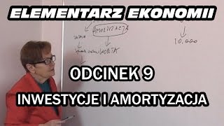 ELEMENTARZ EKONOMII  odc9 Inwestycje i amortyzacja [upl. by Elbertina]