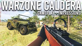 Warzone Caldera Gameplay and Impressions [upl. by Jovitta]