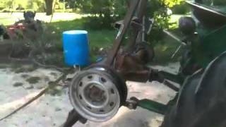 Homemade skidding winch part 1 [upl. by Keithley973]