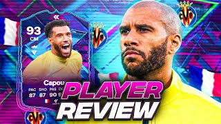 93 FLASHBACK CAPOUE SBC PLAYER REVIEW  FC 24 Ultimate Team [upl. by Nerte]