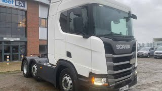 SCANIA NEW GENERATION R450 6X2 TRACTOR UNIT 2020  WM69 DVG [upl. by Tikna]