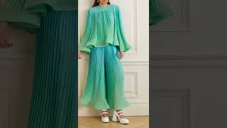 Pleated Fabric😍 Elegant Designsyoutubeshorts fashion [upl. by Nazler]