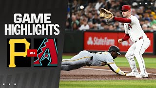 Pirates vs Dbacks Game Highlights 72624  MLB Highlights [upl. by Carr]