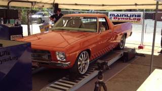 RANGAQ HQ LS1 Turbo Ute Springnats 2011 Dyno Run [upl. by Tesil]