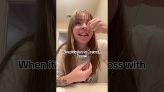 How To Solve The WORST Part Of Flossing With Braces [upl. by Prudy]