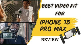 Best SmallRig x Brandon Li Mobile Video Kit for iPhone 15 pro Max Review [upl. by Oshinski]