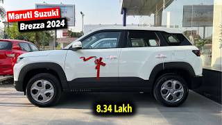 Brezza 2024 New Model  ₹834 Lakh  Maruti Suzuki Brezza 2024 New Model  Price and Detailed Review [upl. by Rosabel]