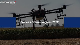 Drones At Farm Progress 2022 [upl. by Firooc34]