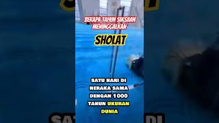 ancaman meninggalkan sholat dengan sengaja‼️ allah sholat lalai short youtubeshorts [upl. by Cymbre]