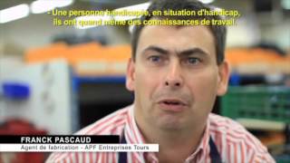 Le recyclage des compteurs ERDF par APF Entreprises Tours [upl. by Nauqes]