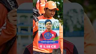 13 Year Old Vaibhav Suryavanshi Sold in IPL2025🔥 Who is a millionaire now shorts ipl2025 ipl [upl. by Xuaegram610]