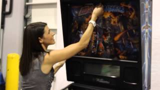 Pinball 101 3  How To Remove a Pinball Backglass [upl. by Eimmis]