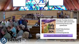 Bethel Lutheran Church Livestream [upl. by Anneg]