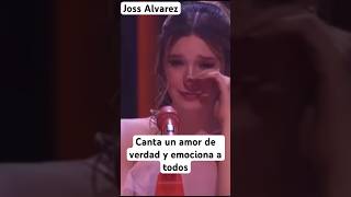 Joss Alvarez hace llorar a todos en el estudio cantándole a Isabel Lascurain un Amor de verdad [upl. by Sitnik572]