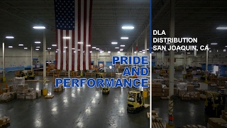 DLA Distribution San Joaquin CA Pride amp Performance YouTube Captions [upl. by Nidroj]