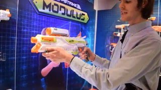 First Review Nerf BATTLESCOUT Modulus Blaster w Camera [upl. by Euqinim]