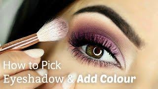 Beginners Eye Makeup Tutorial  Adding Colour  How To Apply Eyeshadow [upl. by Aneen]