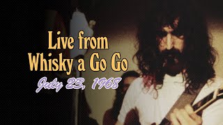 Frank Zappa and The Mothers of Invention  Live at Whisky a Go Go 1968 Vault Footage [upl. by Llehcam]