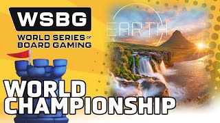 Earth World Championship  World Series of Board Gaming 2024 [upl. by Etteuqram626]