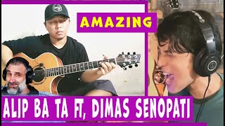 Alip ba ta ft Dimas Senopati  Dream Theater  Another day  singer reaction [upl. by Mareld]